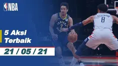 Berita Video 5 Aksi Terbaik NBA 21 Mei 2021, Salah Satunya Slam Dunk dari Bradley Beal