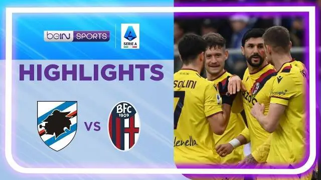 Berita Video, Bologna Raih Kemenangan di Kandang Sampdoria pada Sabtu (18/2/2023)