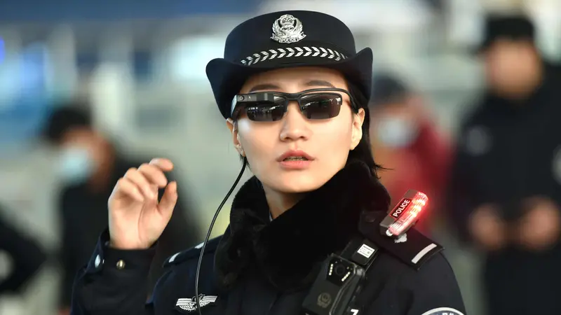 Kacamata Polisi China