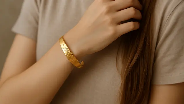 Gelang Emas Model Bangle Kekinian 3-5 Gram