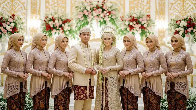 Baju Bridesmaid Full Payet