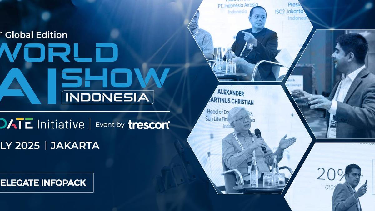Jakarta akan Jadi Tuan Rumah World AI Show Ke-45, Soroti Transformasi Digital Indonesia