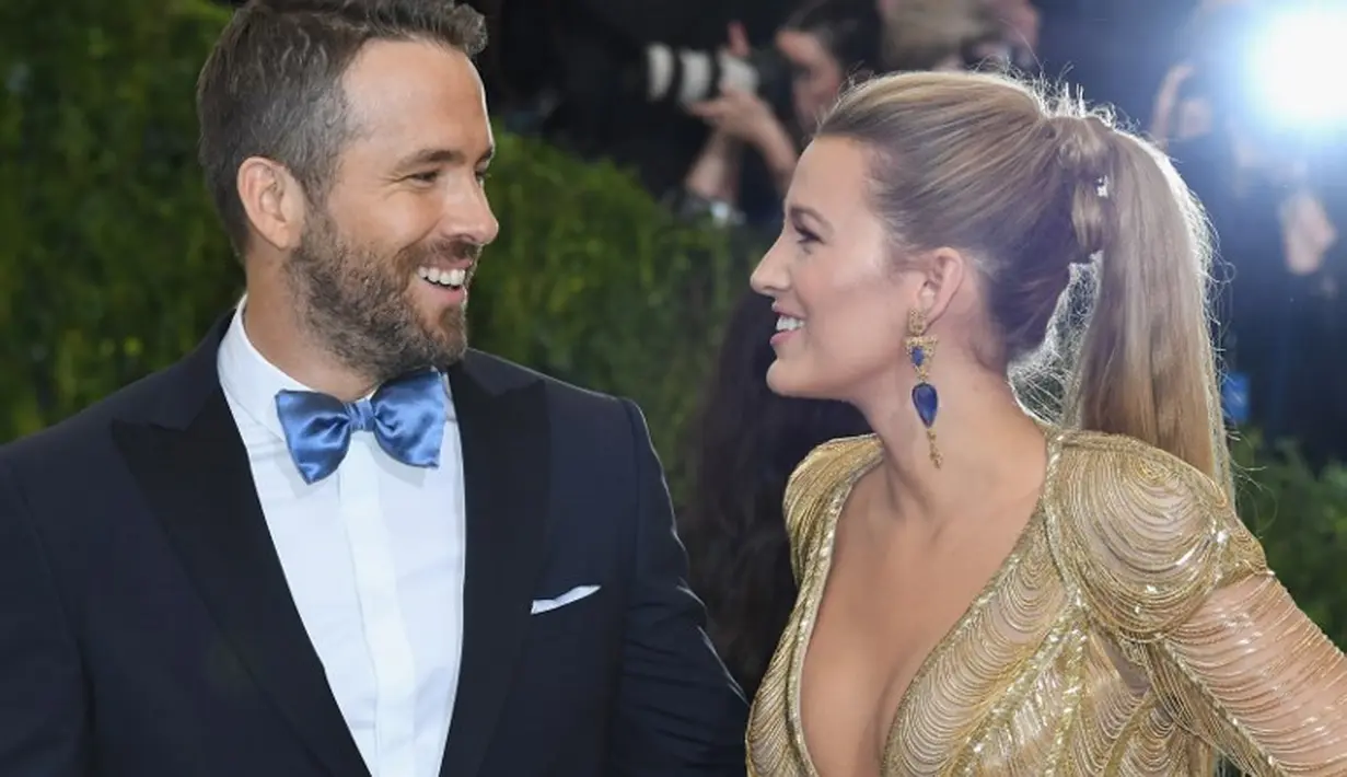 Blake Lively dan Ryan Reynolds bertemu dan jatuh cinta ketika syuting film The Green Lantern. (DIA DIPASUPIL  GETTY IMAGES NORTH AMERICA  AFP)
