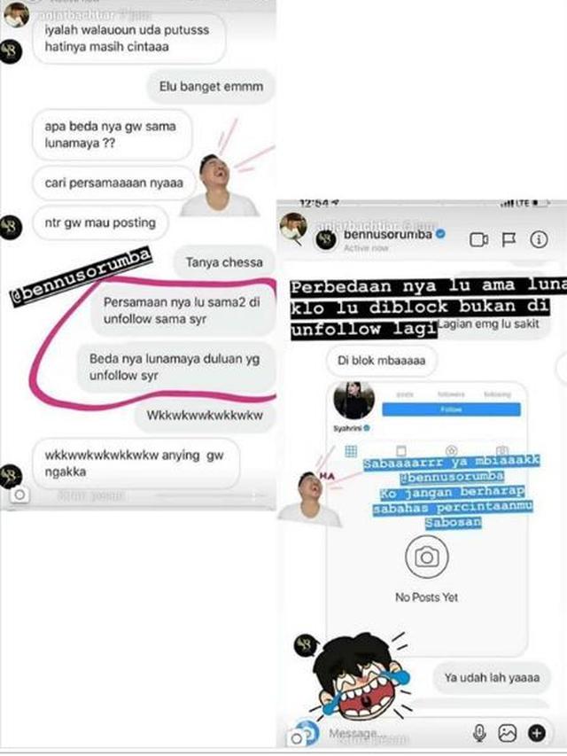 Bennu Sorumba Diblok Syahrini