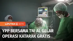 YPP SCTV-Indosiar kembali menggelar bakti sosial bersama TNI Angkatan Laut berupa operasi katarak gratis di Tidore, Provinsi Maluku Utara.