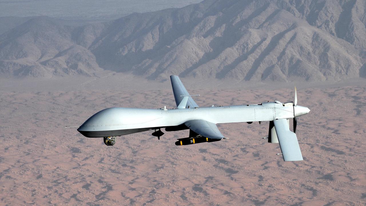 Pesawat tanpa awak atau drone militer Amerika Serikat, MQ-1 Predator (U.S. Air Force photo/Lt Col Leslie Pratt)