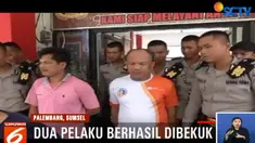 Setelah sempat melarikan diri, tersangka penganiayaan bernama Sani dan anaknya Lukman berhasil dibekuk Tim Reskrim Polsek Seberang Ulu Dua.