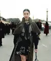Setelah Milan Fashion Week, Ameera Khan juga hadir di Paris Fashion Week. Ia hadir di fashion show Dior Autumn Winter 2025 yang juga dihadiri Jisoo Blackpink. Ia mengenakan outer hijau dipadukan mini dress hitam dengan atasan dihiasi beads dan rok memiliki aksen bordiran. Ia juga mengenakan boots hitam dan membawa handbag leather hitam Dior.  [@littlemisskhan]