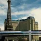 Konsep sistem Hyperloop yang diajukan oleh Hyperloop Transportation Technologies. (Sumber HTT)