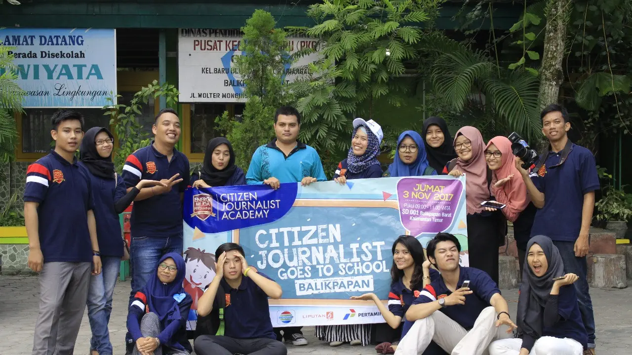 Finalis CJA Balikpapan dalam CJA Goes To School