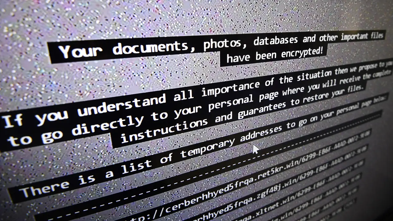 Ilustrasi Ransomware WannaCrypt atau Wannacry