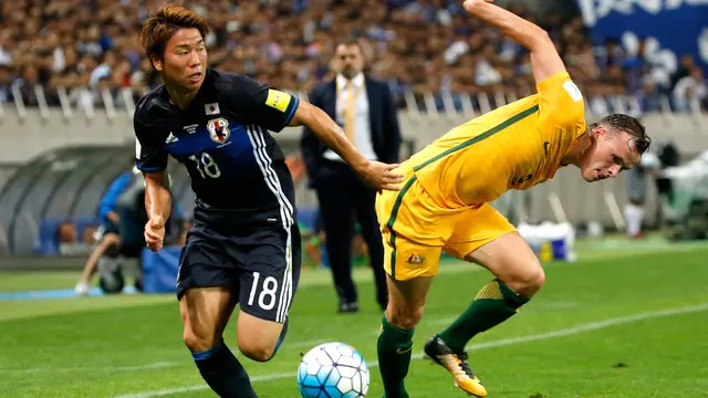Tundukan Australia 2-0, Jepang Lolos ke Piala Dunia 2018