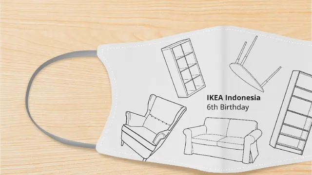 Donasi Masker Kain Jadi Cara Baru Peringati Hari Jadi IKEA Indonesia yang Keenam di Masa Pandemi