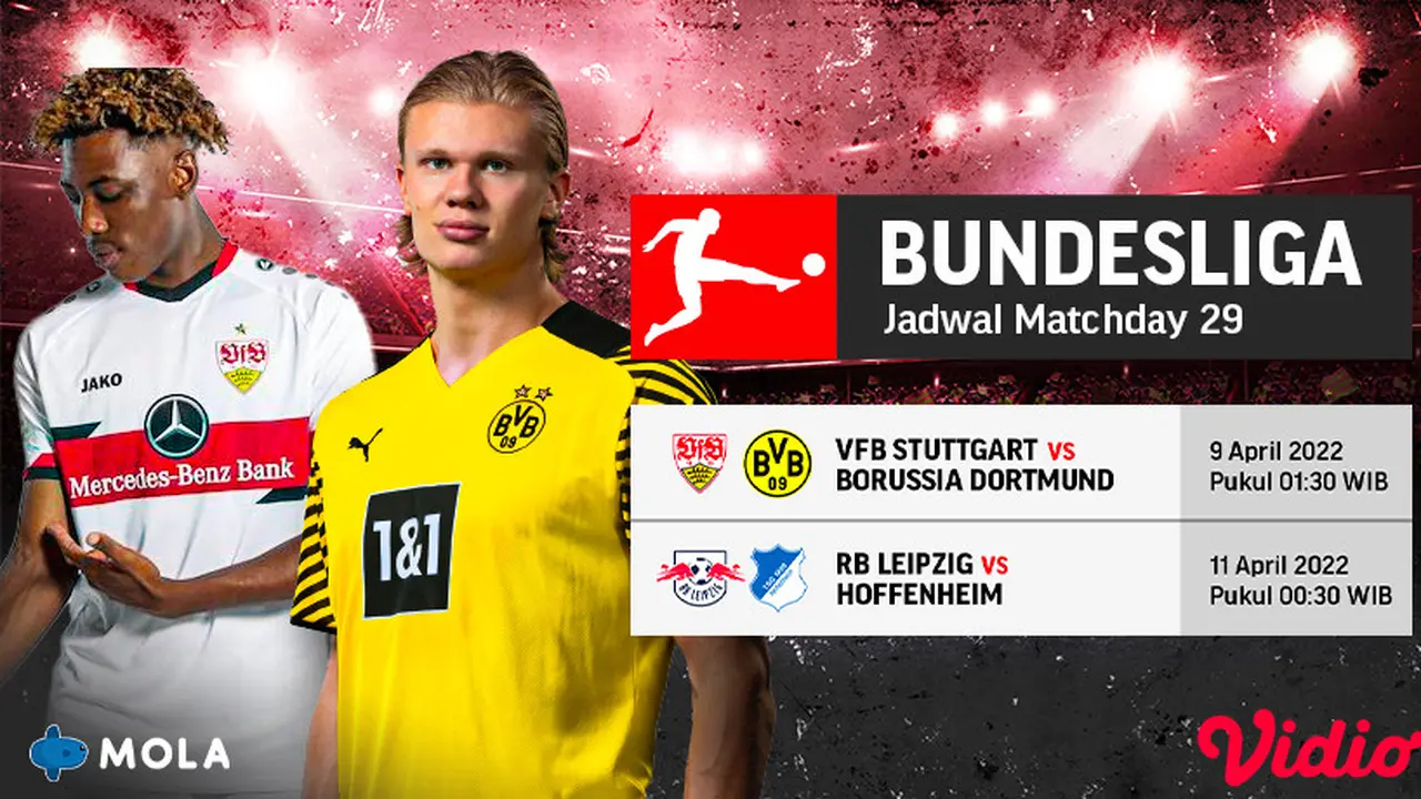 Jadwal dan Streaming Bundesliga Pekan Ini, Mulai 9 dan 11 April 2022 di Vidio
