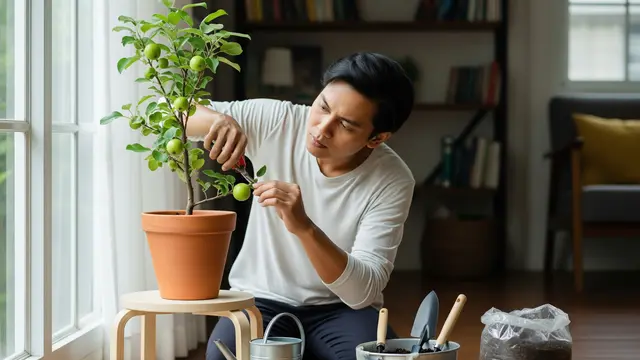 Cara Menanam Pohon Apel di Dalam Rumah
