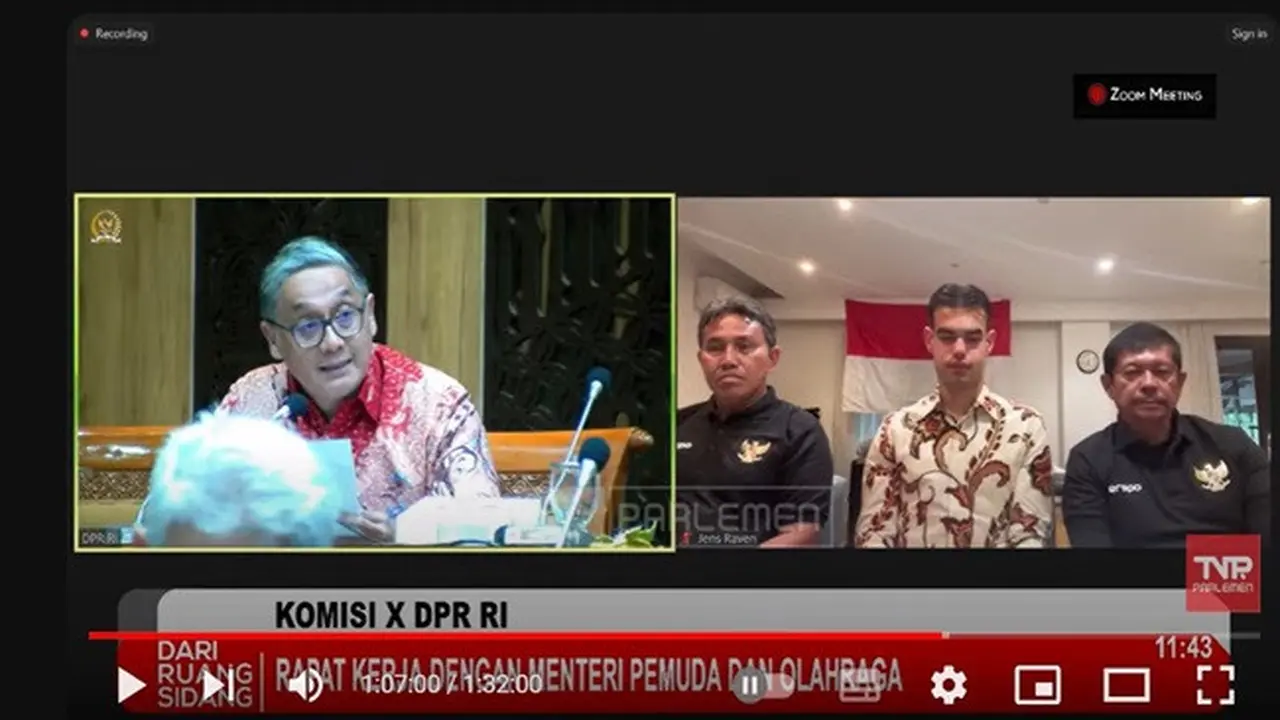 Anggota Komisi X DPR RI dari Fraksi PDIP, Putra Nababan (YouTube TVR Parlemen)