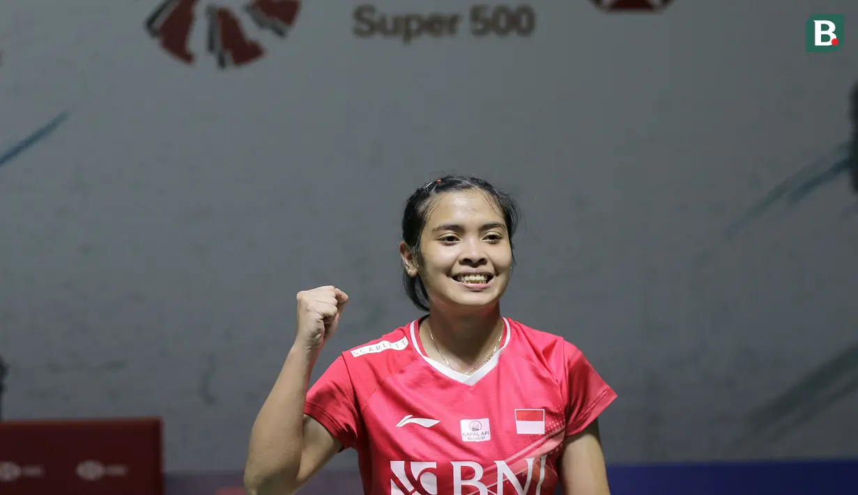 Di babak 16 besar, Gregoria Mariska Tunjung akan berhadapan dengan pemain berpengalaman asal India yang ditempatkan sebagai unggulan ke-4, Pusarla Shindu. (Bola.com/Ikhwan Yanuar)