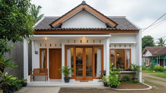 Rumah Desa Ruang Tengah sebagai Pusat Aktivitas