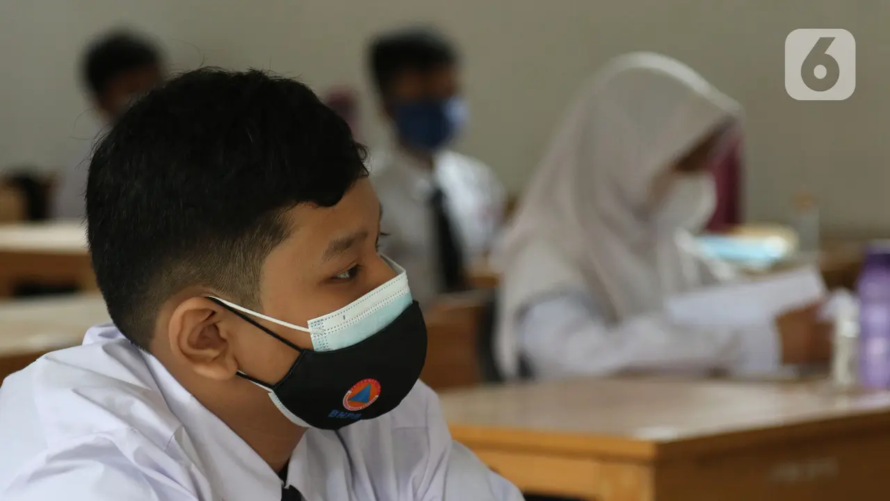 FOTO: Pemberlakuan Pembelajaran Tatap Muka Terbatas di Depok