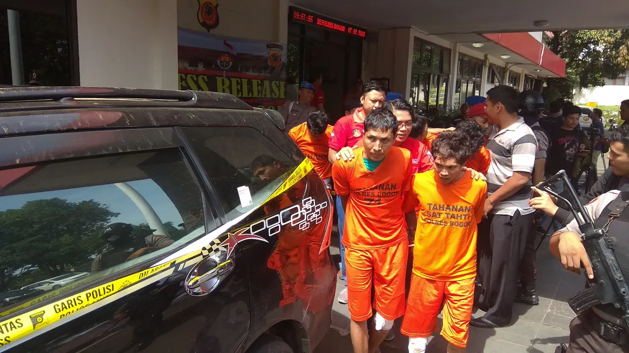 Polisi ringkus lima pelaku pembunuhan pengemudi taksi online