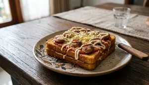Resep Roti Bakar Sosis Pedas yang Renyah Anti Gagal
