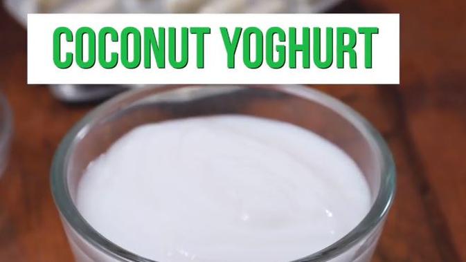 Resep Coconut Yoghurt Minuman Vegan Nan Nikmat Ramadan Liputan6 Com