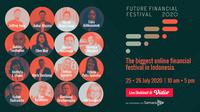 Future Financial Festival 2020 bisa disaksikan di aplikasi dan situs streaming Vidio. (Sumber: Vidio)
