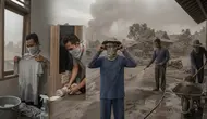 5 Cara Lindungi Diri dari Abu Vulkanik Tanpa Masker, Panduan Darurat Keselamatan saat Erupsi