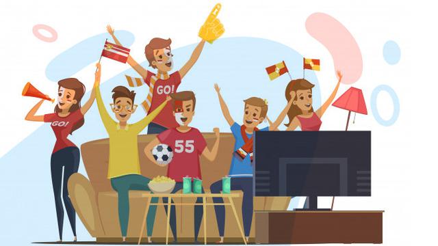 Banner Gibol Jangan Nobar Euro 2021