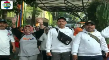 Kegiatan digelar di area car free day yang dilepas langsung Menteri Pendidikan dan Kebudayaan Muhadjir Effendhy.