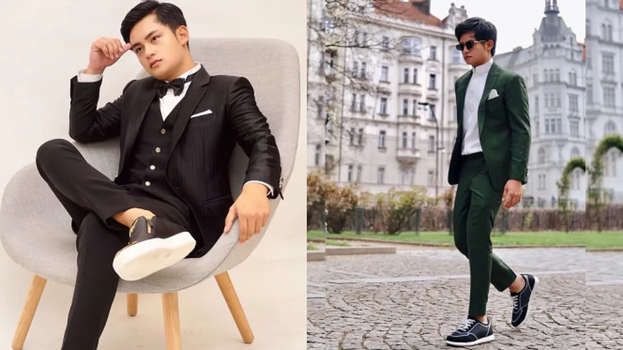Gaya Randy Martin Saat Kenakan Jas