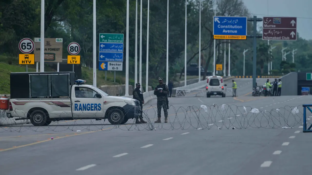 Kota Islamabad Pakistan Jelang Pertemuan Delegasi Amerika Serikat dan Iran