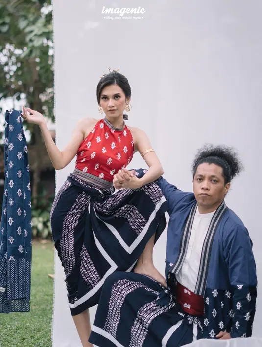 Arie Kriting dan Indah Permatasari (Instagram/arie_kriting)