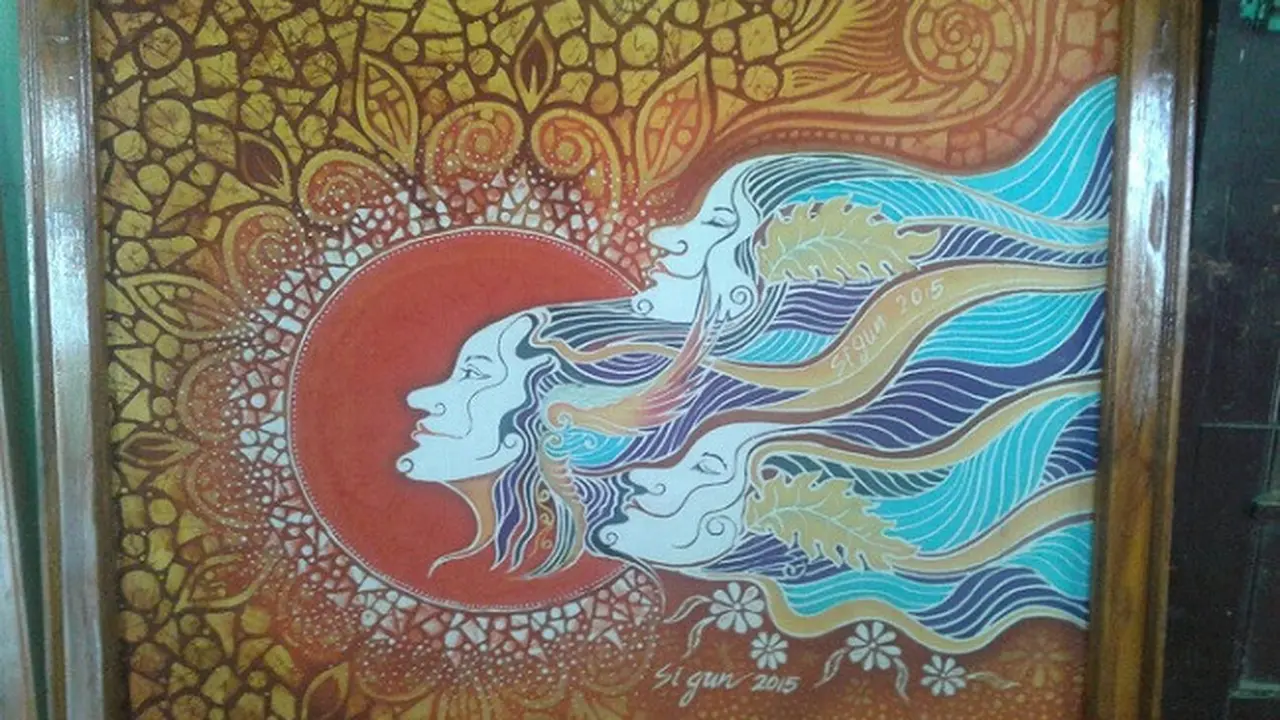Batik Lukis Ponorogo, Tanpa Canting dan Malam