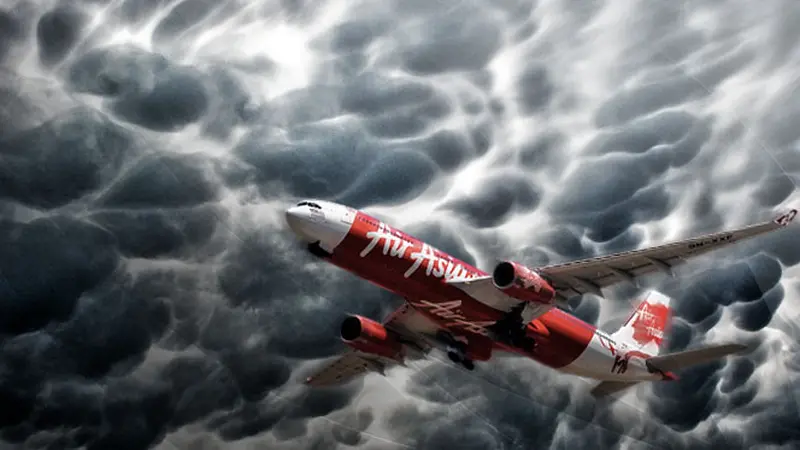 Ilustrasi AirAsia (Liputan6.com/Yoshiro)