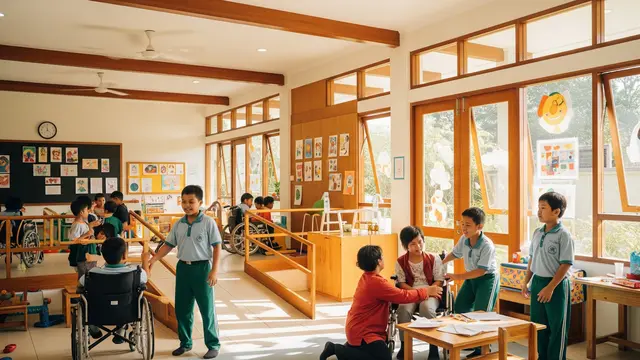 Tips Mengajar Anak Berkebutuhan Khusus dari Tenaga Pendidik/Gemini AI