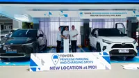 Toyota Siapkan Tempat Parkir Gratis dan Pengisian Daya Kendaraan Elektrifikasi di MOI