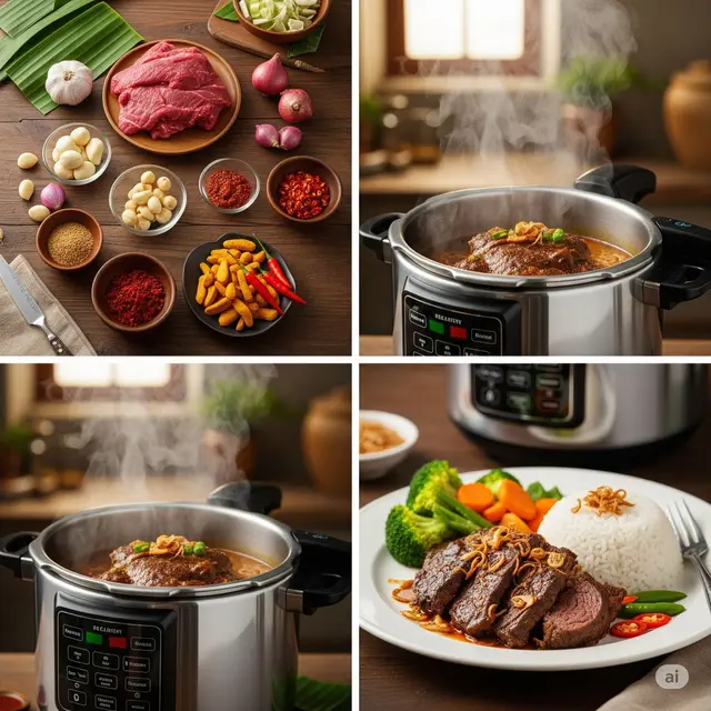 Resep Bistik Daging Sapi Jawa. Foto: Gemini