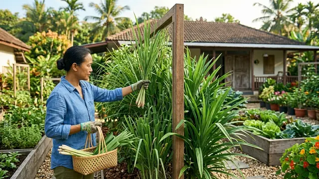 Pagar Edible Garden yang Bisa Dipanen Gemini AI