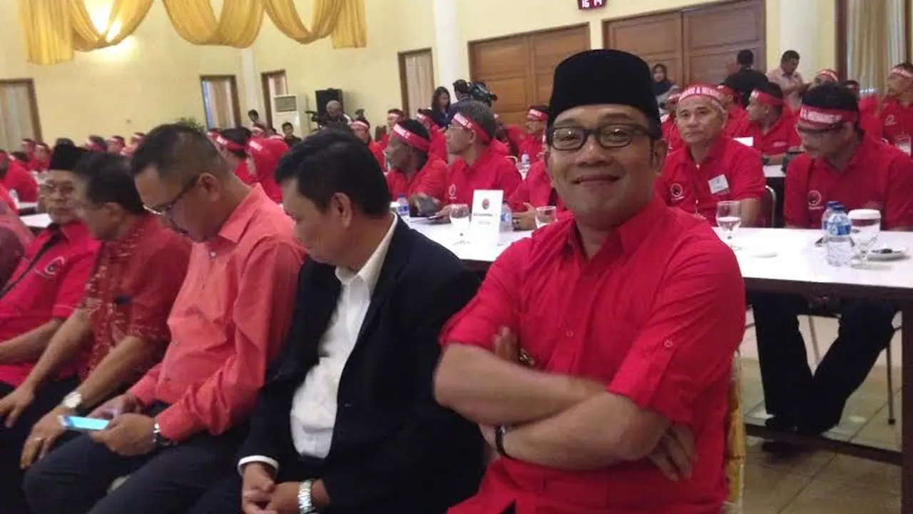 Ridwan Kamil di sekolah partai PDIP