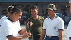 Citizen6, Jakarta: Para prajurit Kolinlamil Jakarta, dalam Lomba Jurit Tangkas HUT Ke - 51 Kolinlamil di Lapangan Apel Mako Kolinlamil, Tanjung Priok, Jakarta Utara, Selasa (26/6). (Pengirim: Kadispen Kolinlamil).
