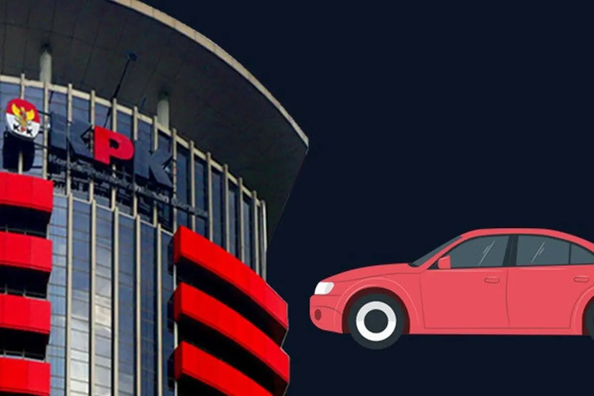 Banner Infografis Mobil Dinas Pimpinan KPK Jadi Sorotan. (Liputan6.com/Trieyasni)