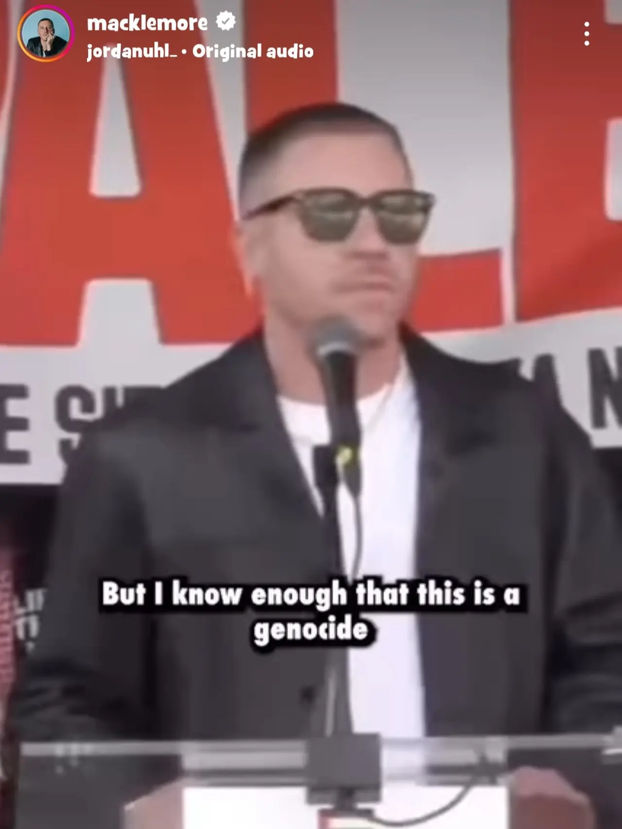 Orasi Rapper Macklemore di Demo Pro Palestina Viral, Tak Takut Karier