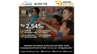 Sejak ada NexDrive, sudah bukan hal mustahil bisa nonton TV berlangganan di mobil.