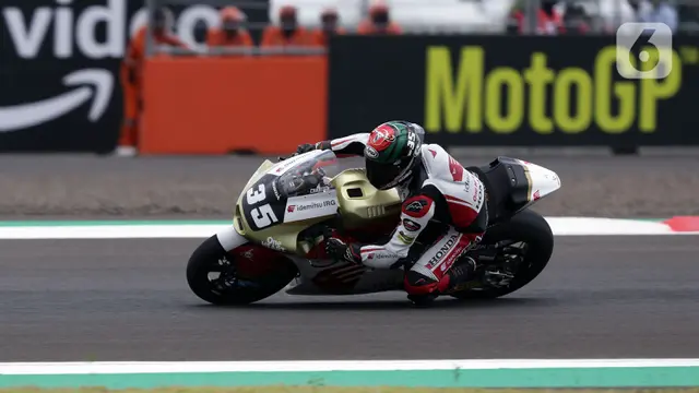 Somkiat Chantra Kampiun Moto2 GP Mandalika
