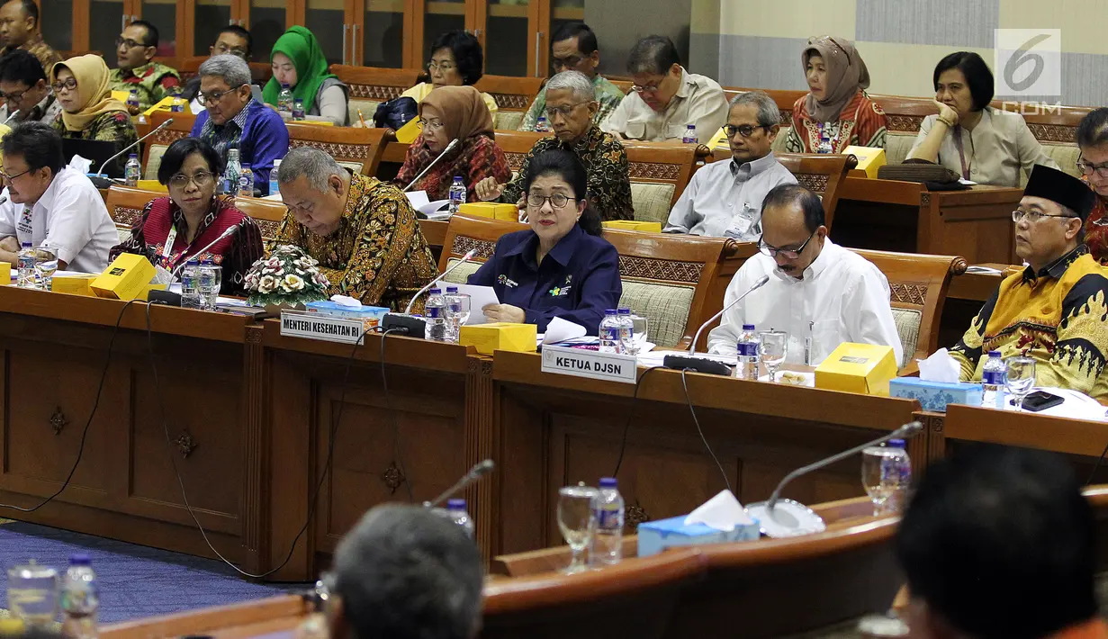 RDP tersebut membahas tentang Program Imunisasi Measles Rubella (MR) dan dugaan adanya kejadian ikutan pasca Imunisasi (KIPI).(Liputan6.com/JohanTallo)