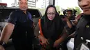 Ratu Atut Chosiyah kembali menjalani pemeriksaan di Gedung KPK, Jakarta, Rabu (5/11/2014). (Liputan6.com/Miftahul Hayat)
