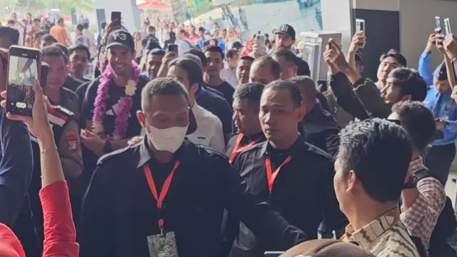 Kaka tiba di Jakarta