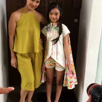 Nola B3 dan Naura (Ruswanto/Bintang.com)