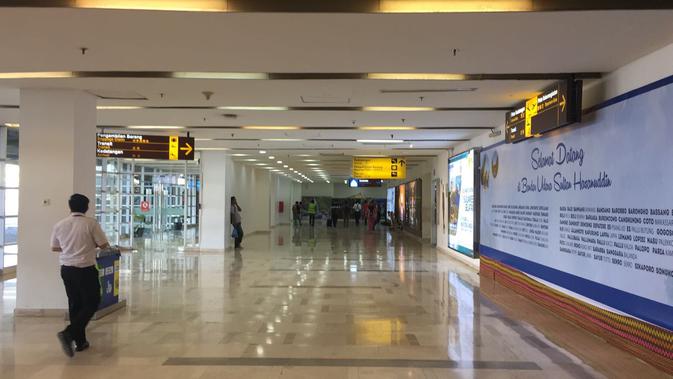Koridor Terminal Kedatangan Bandara Sultan Hasanuddin Kini Makin Luas